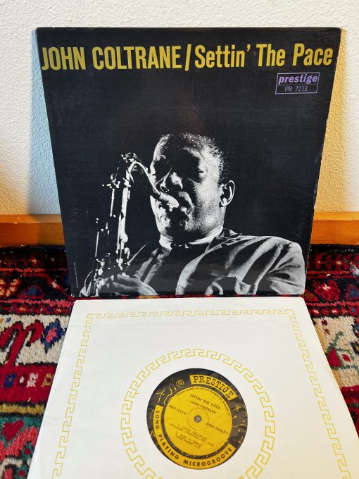 John Coltrane - Settin' The Pace LP 1961 NM Prestige PR 7213 MONO Hard Bop RVG