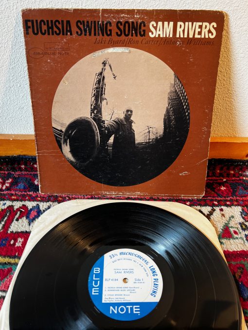 Sam Rivers - Fuchsia Swing Song LP 1965 Blue Note RVG BLP 4184