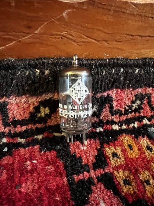 Vintage 1967 Telefunken ECC81 / 12AT7 Vacuum Tube - Made In Germany