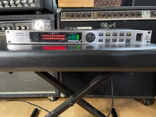 Behringer DSP1124P Feedback Destroyer Pro w/ BOX - 24-Bit Dual Engine Digital Feedback Suppressor/Parametric EQ