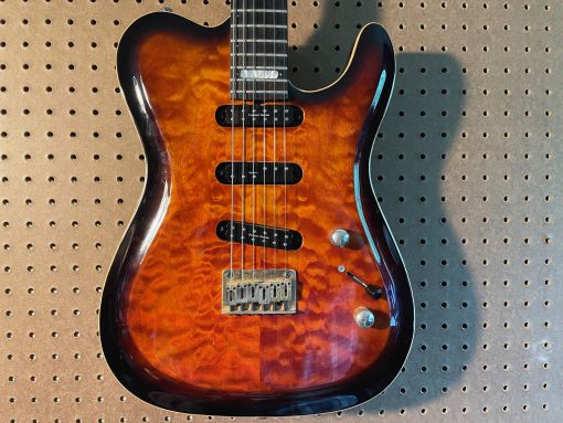 Godin Artisan TC with added Middle Pickup - Nashville Tele - Cognac Burst - OHSC