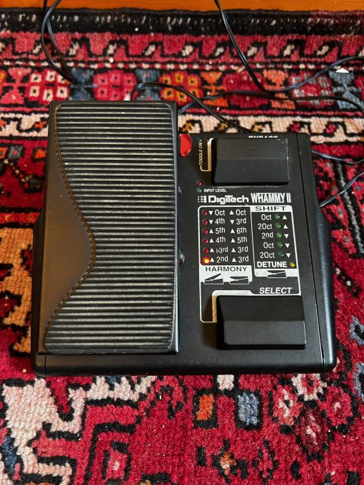 DigiTech Whammy II - Pitch Shifter Pedal 1990's v2 w/OG Power Supply