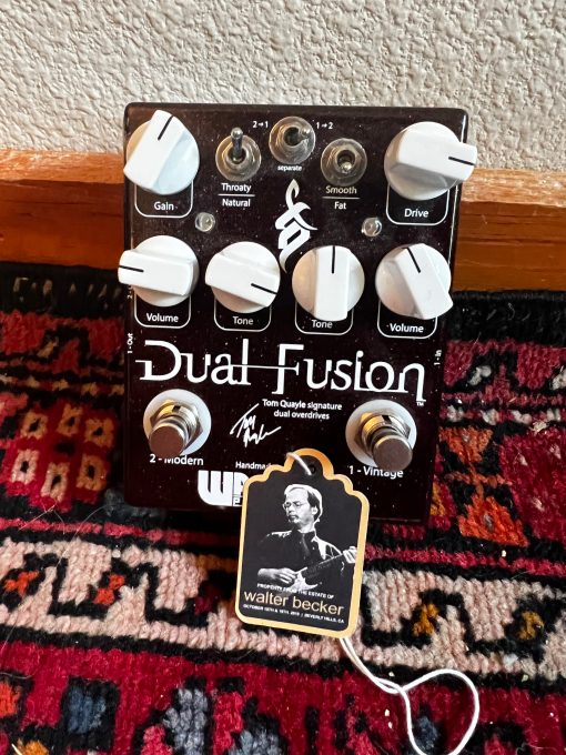 Walter Becker / Steely Dan owned Wampler Dual Fusion - Dual Channel Overdrive Pedal