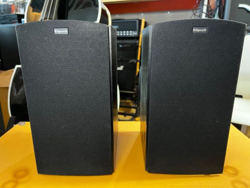 Klipsch KB-15 Black Bookshelf Speakers (Pair) Near Mint Condition