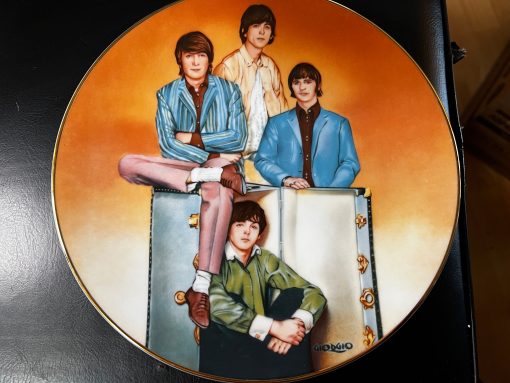 The Beatles YESTERDAY & TODAY Ltd Ed# Plate COA Box Delphi Bradford - MINT in BOX - 22k Gold