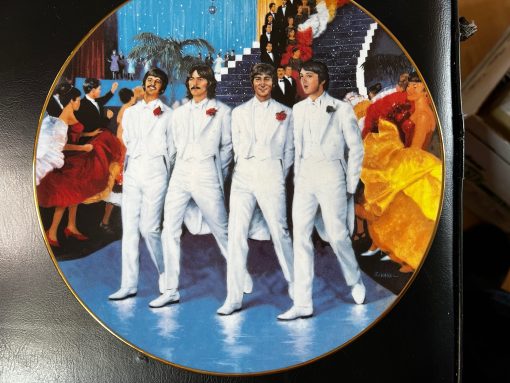 The Beatles MAGICAL Ltd Ed# Plate COA Box Delphi Bradford - MINT in BOX - 22k Gold