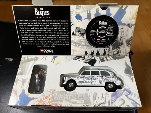 Beatles Corgi Collection Newspaper Taxi Rita Meter Maid = MINT & UNOPENED