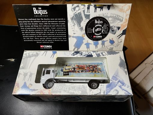 Beatles Corgi Collection AEC 4 Wheel Flatbed Lorry Billboards = MINT & UNOPENED