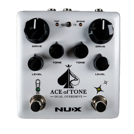 NEW NuX NDO-5 ACE of Tone - Dual Overdrive Pedal - Tubeman MKII and Morning Star