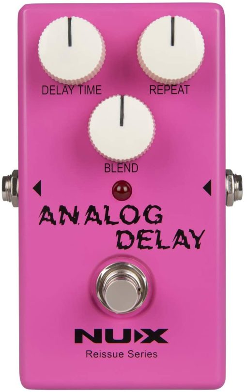 NuX Effects Reissue Series Analog Delay Pedal - Vintage Style Bucket Bridgade