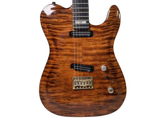 Godin Artisan TC Electric Guitar - AA Top - Bengal Quilt - OHSC