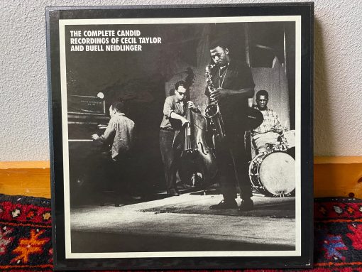 SIGNED Cecil Taylor Buell Neidlinger Mosaic 6 LP Box MINT - Complete Candid Recordings w/ Concert Flyer & Review