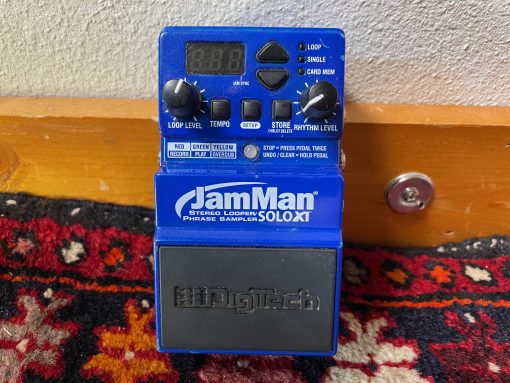 JamMan Solo XT Stereo Looper Phrase Sampler Pedal