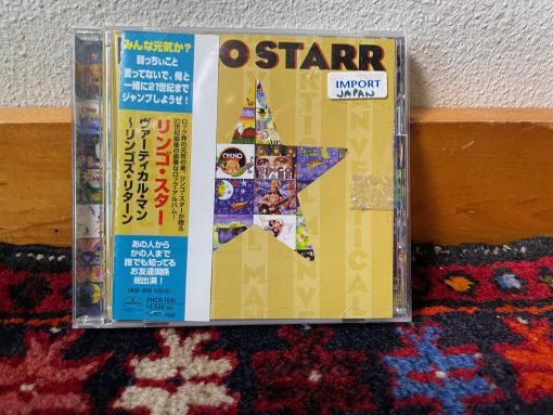 Ringo Starr - Vertical Man Japan CD OBI MINT 1998 McCartney Morissette Weiland Steven Tyler