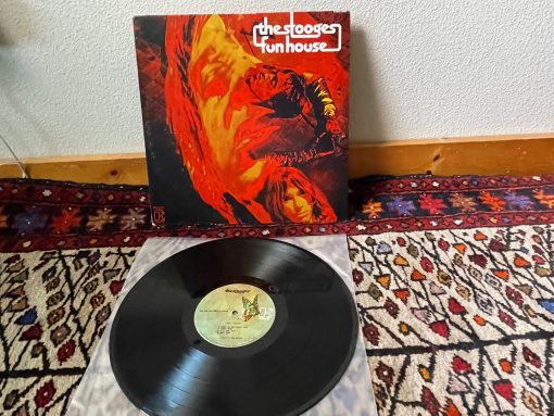 The Stooges LP VG+ - Fun House - Iggy Pop Elektra Pitman Press 1970 Garage Punk Rock
