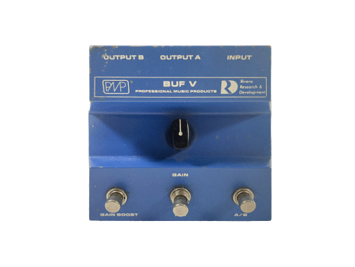 Vintage Rivera PMP Buf V A/B, Gain, Buffer Pedal owned by John Neff - Maui Recorders