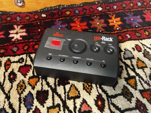 DBX go Rack 2ch Processor / Preamp Anti-Feedback Compressor...
