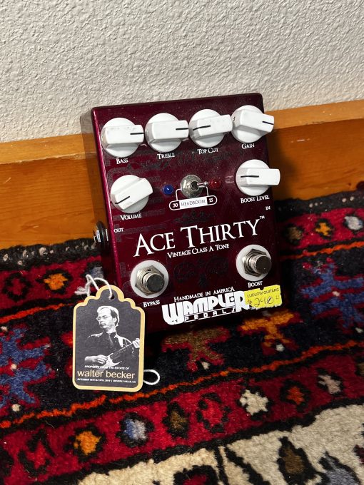 Walter Becker Steely Dan owned Wampler Ace Thirty AC30 AC-30 AC15 AC-15 Guitar Pedal