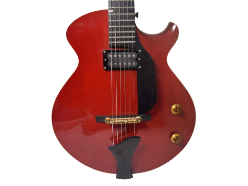 2006 Eastman El Rey ER3 ER1 D'Ambrosio Archtop Jazz Guitar - Red - Upgraded / Includes Flight OHSC 5 lb 6 oz !