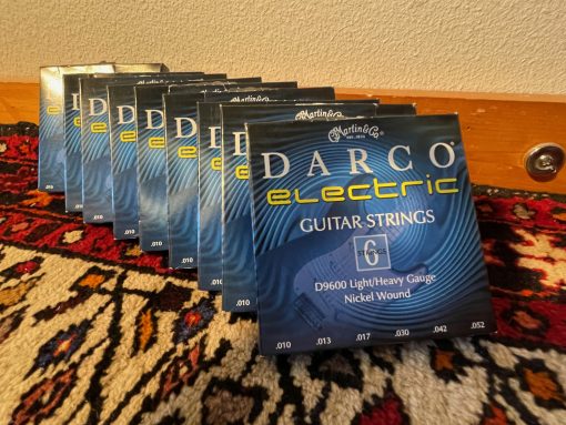 9 Sets = Martin Darco D9600 Electro Guitar Strings .10 .13 .17 .30 .42 .52