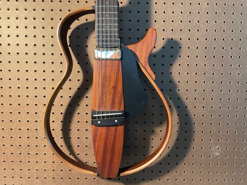 Yamaha SLG200S SILENT Guitar with added DeArmond Pickup
