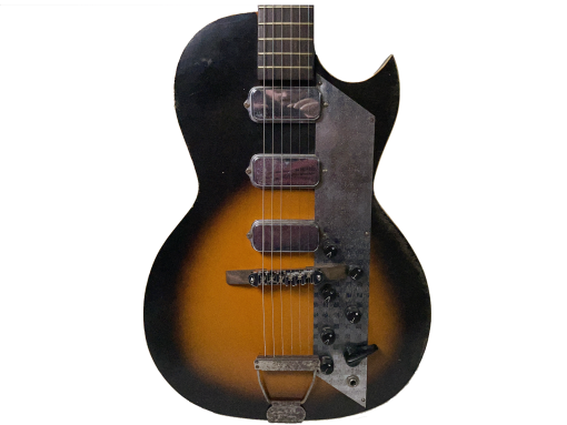 Vintage 60's Kay Value Leader K1963 w/ VIDEO! Hollowbody Electric Guitar