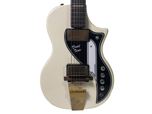 1956 Supro Dual Tone Electric Guitar w/ original case / Bowie