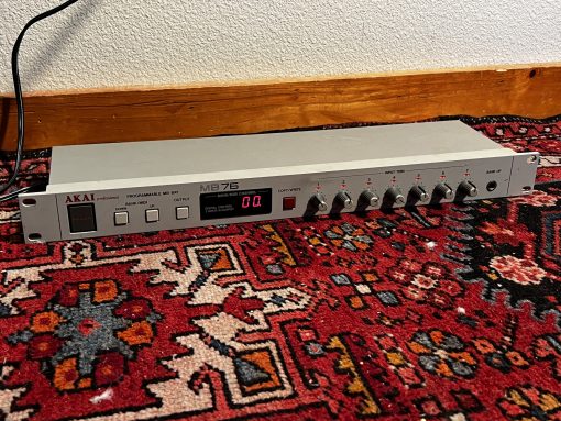 Akai professional MB76 programmable mix bay 1U 19" rack line mixer / and possibly 2