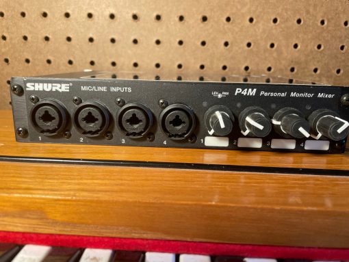 Shure P4M - Personal Monitor Mixer / 6 in 6 out / submixer /