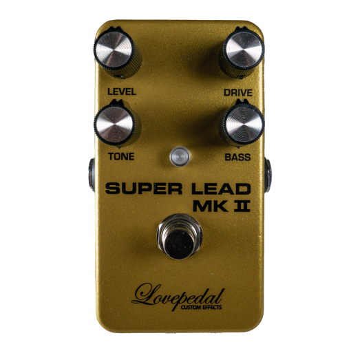 Lovepedal Super Lead Superlead MK II Gold pedal stompbox guitar effects fx