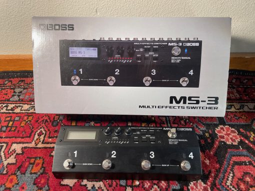 Boss MS-3 - Multi Effects Switcher - 100+ Classic Boss Effect Pedals in one!