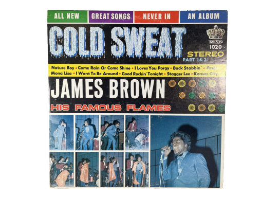 James Brown & The Famous Flames - Cold Sweat LP EX/NM 1967 KING Soul Funk