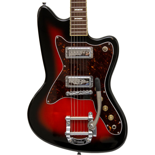 NEW Silvertone 1478 RSB Electric Guitar - Luthier SETUP- Vintage 60's Vibes -