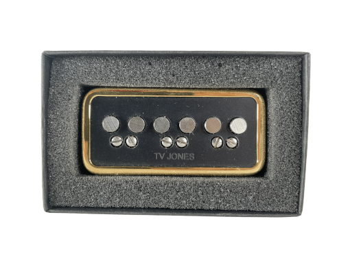 TV Jones T-Armond Gold Neck Guitar Pickup - Gretsch Mount