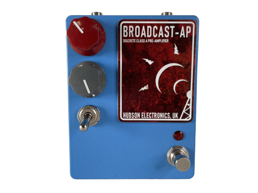 Hudson Electronics Broadcast AP - Pre-Amplifier Pedal - Limited Edition Blue - Ariel Posen