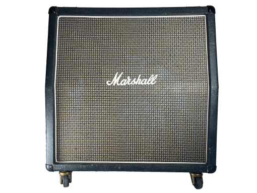 Vintage 1976 Marshall 4x12 Guitar Cabinet All OG T1281 Celestion Blackback Speakers and Original Cover