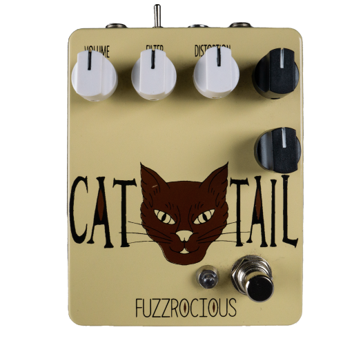 Fuzzrocious Cat Tail Effect Pedal w/ Box = Near Mint