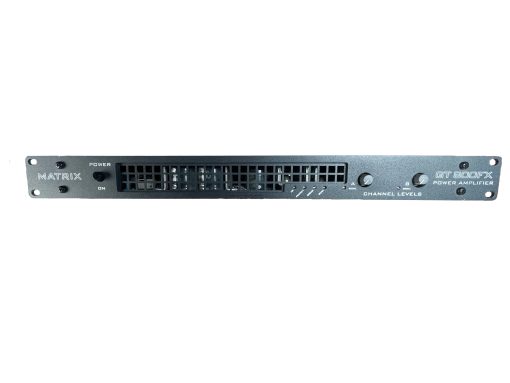 Matrix GT800FX Stereo 1U 400 / 800W Power Amplifier - popular with Kemper, Fractal rigs