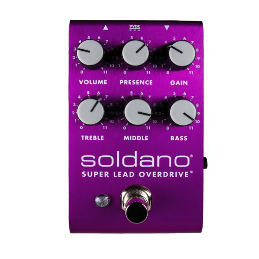 Soldano SLO Super Lead Overdrive PURPLE Amplifier Pedal Limited Edition