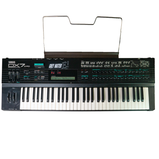 Yamaha DX7 II FD w / Grey Matter Synthesizer - played by Donald Fagen / Steely Dan - owned by John Neff / Maui Recorders - with EXTRAS!!!
