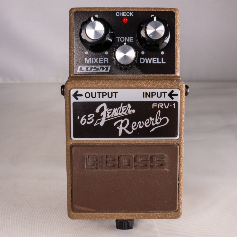 Boss FRV-1 '63 Fender Reverb Tank Effect Pedal w/Box in MINT