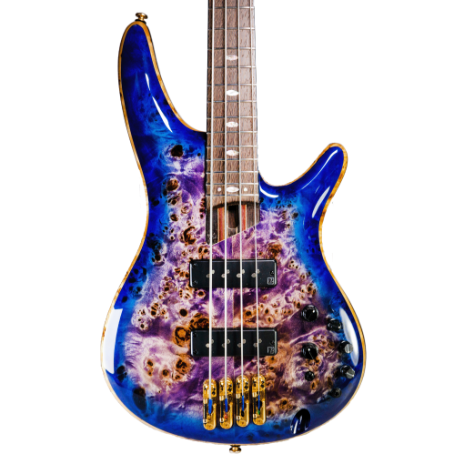 Ibanez Premium SR2600 Electric Bass Guitar - Cerulean Blue Burst = MINT condition w/ gig bag