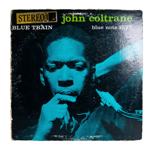 John Coltrane - Blue Train LP 1964 Blue Note Press RVG - Chambers, Fuller, Lee Morgan, Drew = Hard Bop Classic