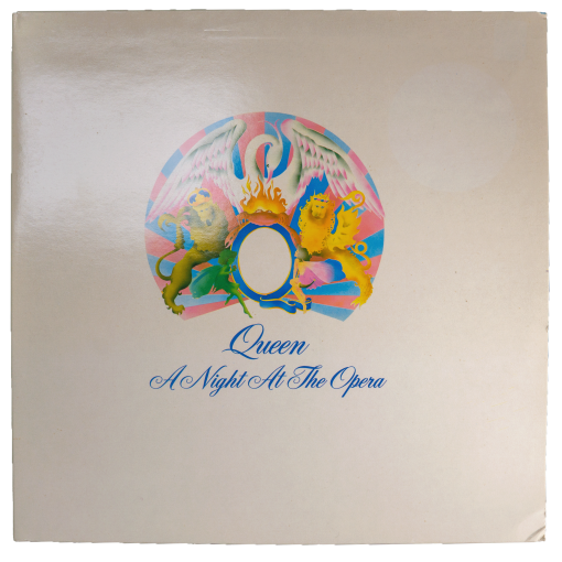Queen - A Night At The Opera - LP WHITE VINYL NM 1978 Holland UK Press
