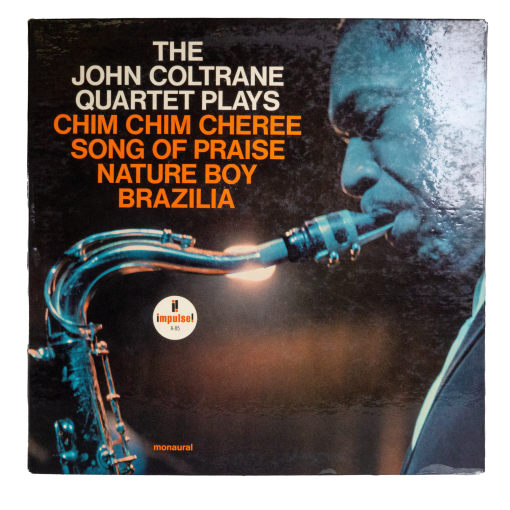 John Coltrane Quartet Plays Chim Chim LP NM 1965 Impulse OG Press - Post Bop Modal Jazz