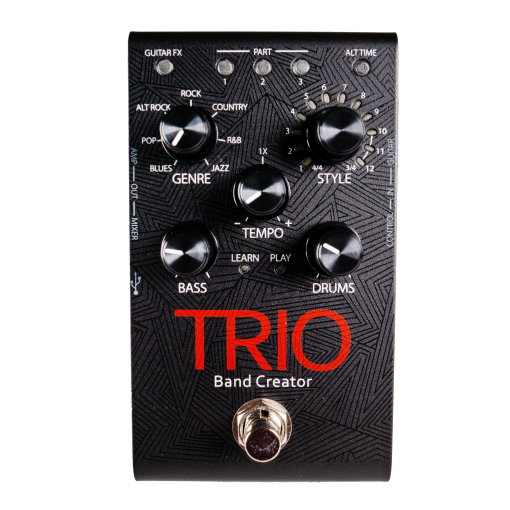 DigiTech Trio Band Creator Pedal with FS3X Footswitch = Both in MINT condition