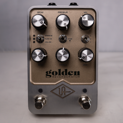 UAFX UAD UA Universal Audio Golden Reverberator Effect Pedal w/Box