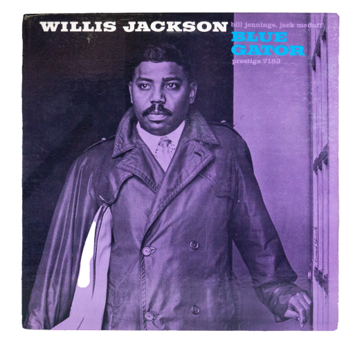 Willis Jackson - Blue Gator LP Mono Prestige 1960 - RVG Jack McDuff Milt Hinton