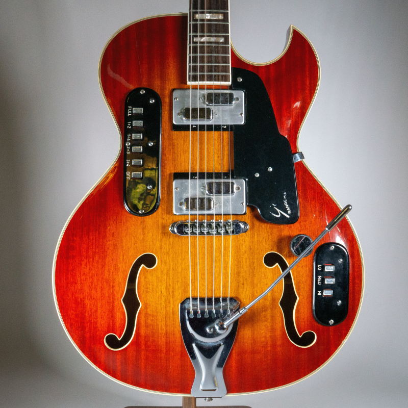 m*に様 Goya ゴヤ Rangemaster hollowホロウ ビザールギ 1967 Goya Rangemaster Italian Hollowbody Electric Guitar