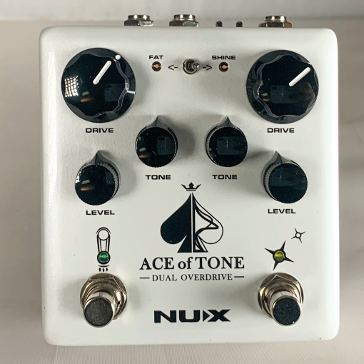 Open Box NuX NDO-5 ACE of Tone - Dual Overdrive Pedal - Tubeman MKII and Morning Star